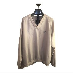 Beautiful Mens Beige Golf pullover SizeXL in Excellent Used Condition